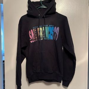 Black San Fransisco Hoodie